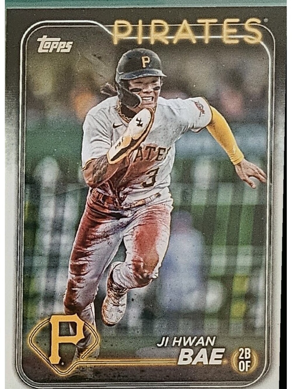 2024 Topps Series One #160 Ji Hwan Bae Pittsburgh Pirates MLB Baseball Card